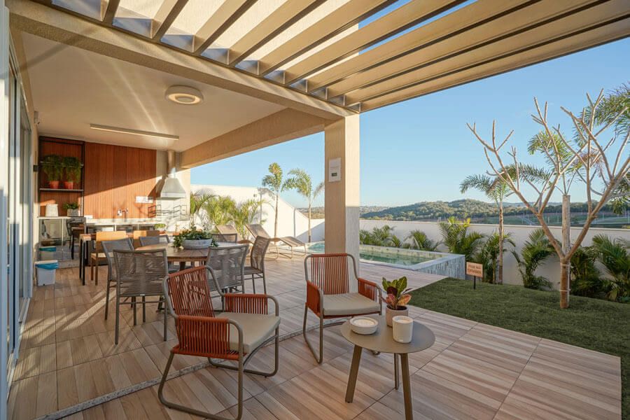 Terraza al aire libre